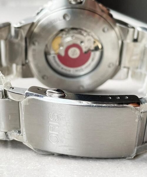 ORIS AQUIS green face CERAMIC bezel SW200 SWISS movement - Image 10
