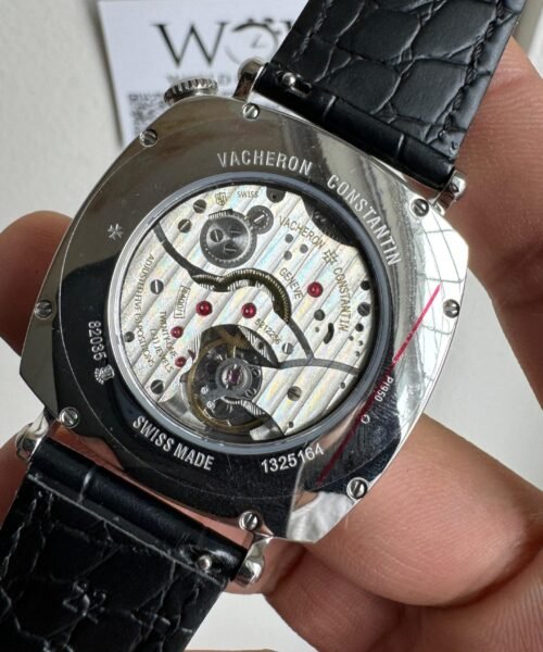 Historiques 40mm American 1921 Black leather White dial SS case Manual winding - Image 11
