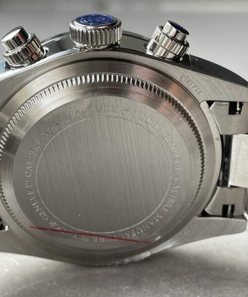 Black Bay Chrono SS TWS 1:1 Reverse Panda Best Edition Black Dial on SS Bracelet A7750 - Image 11
