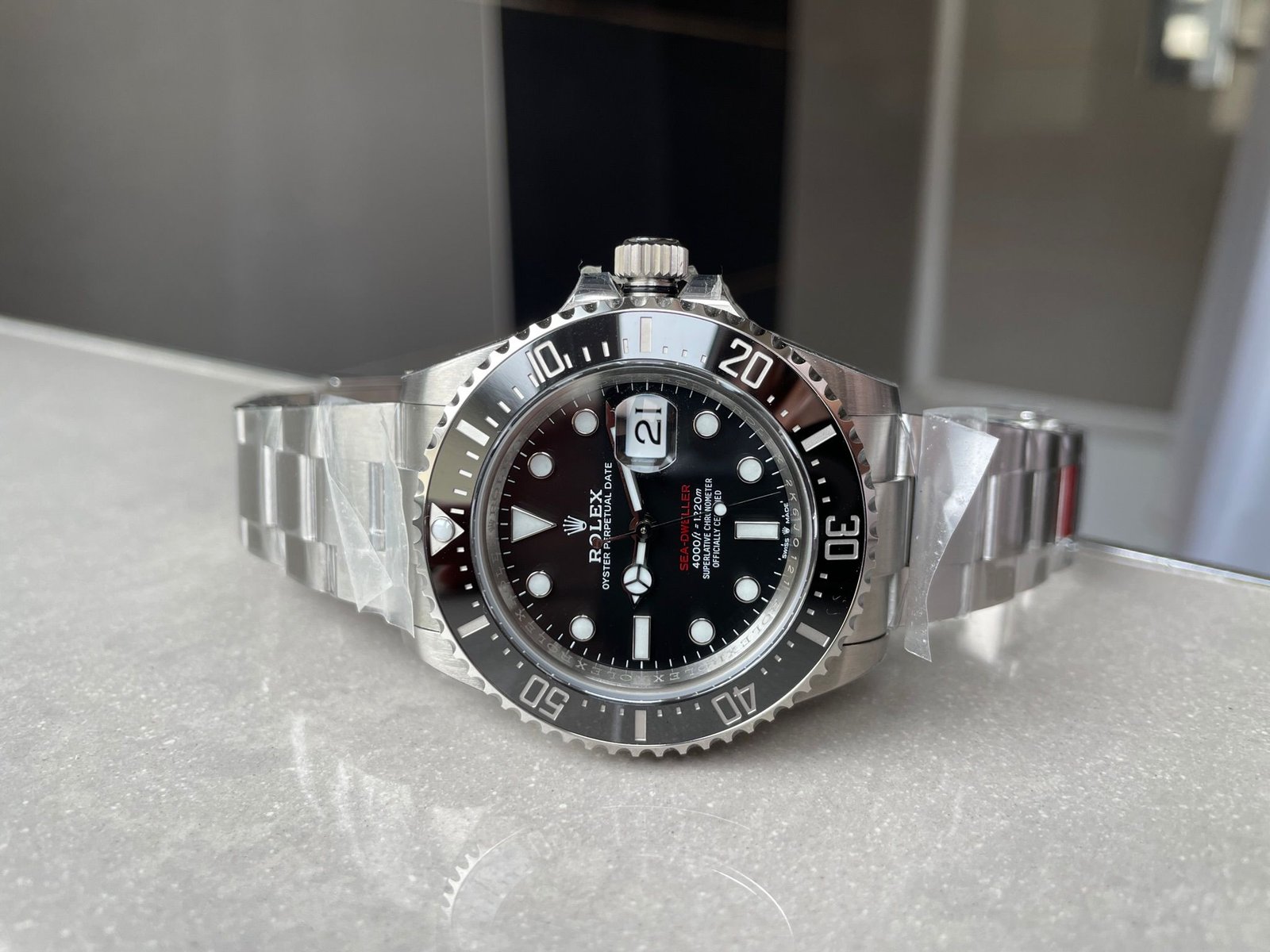 Sea-Dweller 43mm 126600 904L SS Black Dial on SS Bracelet VSF VS3235 - Image 7
