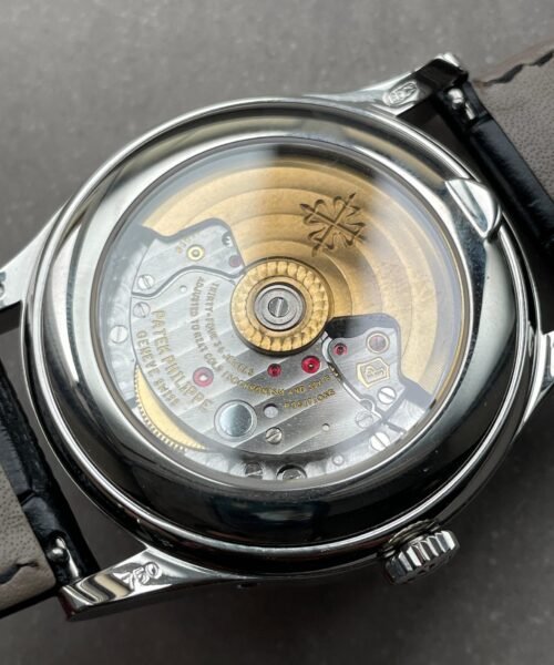 Annual Calendar Moonphase 5396 SS ZF 1:1 Best Edition White/Blue Dial on Black Leather Strap A324 - Image 10