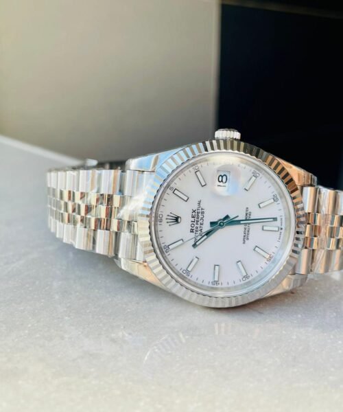 DateJust 41 SS VS Factory 1:1 Best Edition 904L Steel White Dial on SS Jubilee bracelet - Image 7