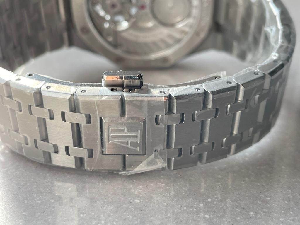 Royal Oak 26530 blue dial SS strap and SS bezel tourbillon R8 factory - Image 14