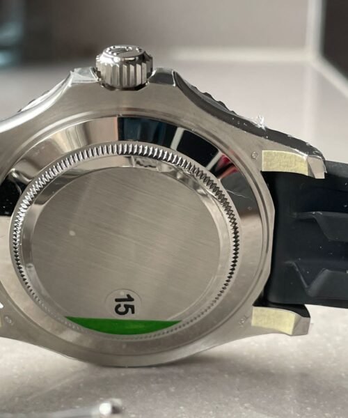 Yacht-Master 42mm 226659 VSF 1:1 Best Edition 3D Black Dial SS case Black Ceramic Bezel on Black Rubber Strap VS3235 - Image 13
