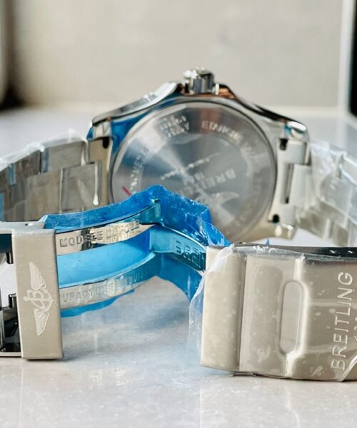 Superocean Automatic 44 BLSF 1:1 Best Edition Green Dial Green Bezel on SS Strap A2824 - Image 9