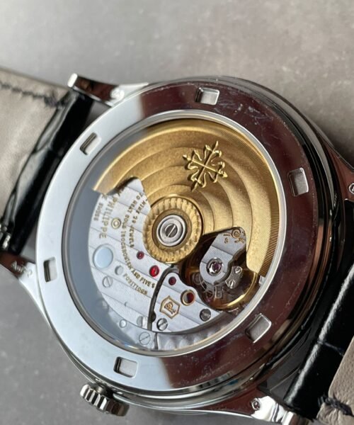 Calatrava ZF 5298p Date Sweep Seconds in Diamond Bezel Black Dial ZF factory - Image 15
