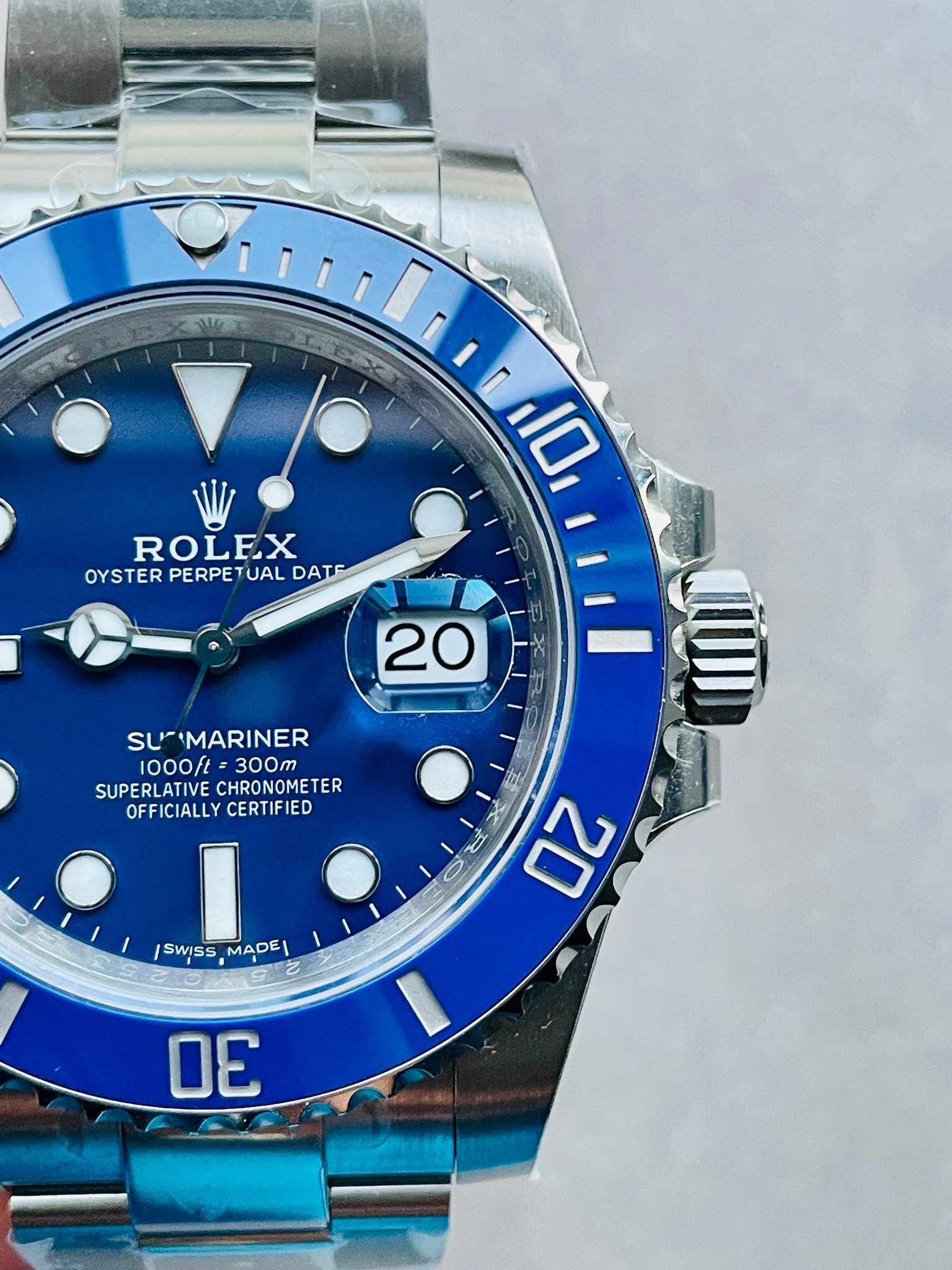 Submariner 116619 LB Blue Ceramic 904L Steel VSF 1:1 Best Edition VS3135 - Image 2