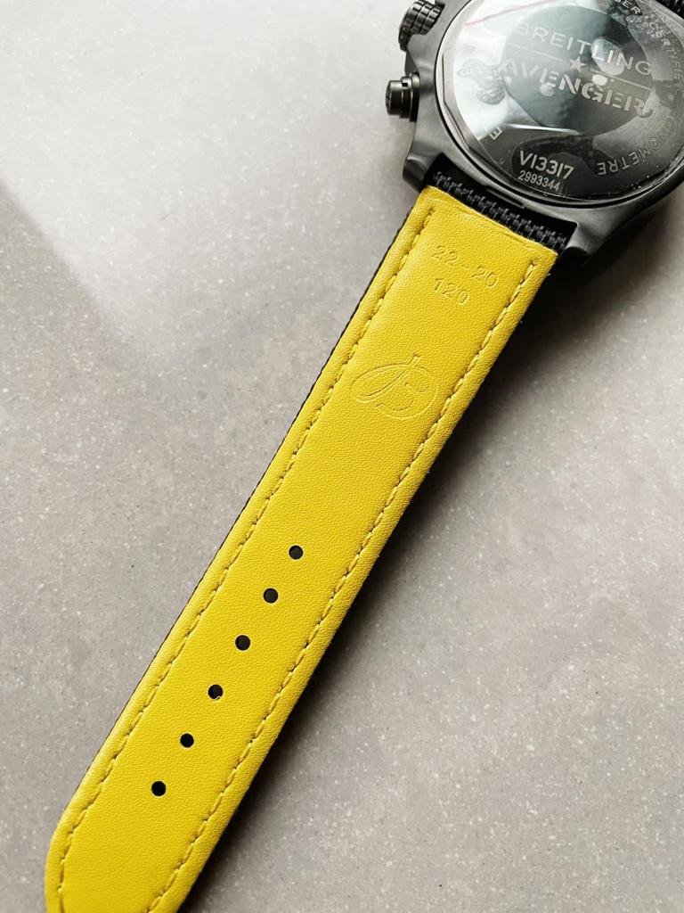 Avenger Bandit DLC GF 1:1 Best Edition Black Dial on Black Nylon Strap A7750 - Image 12