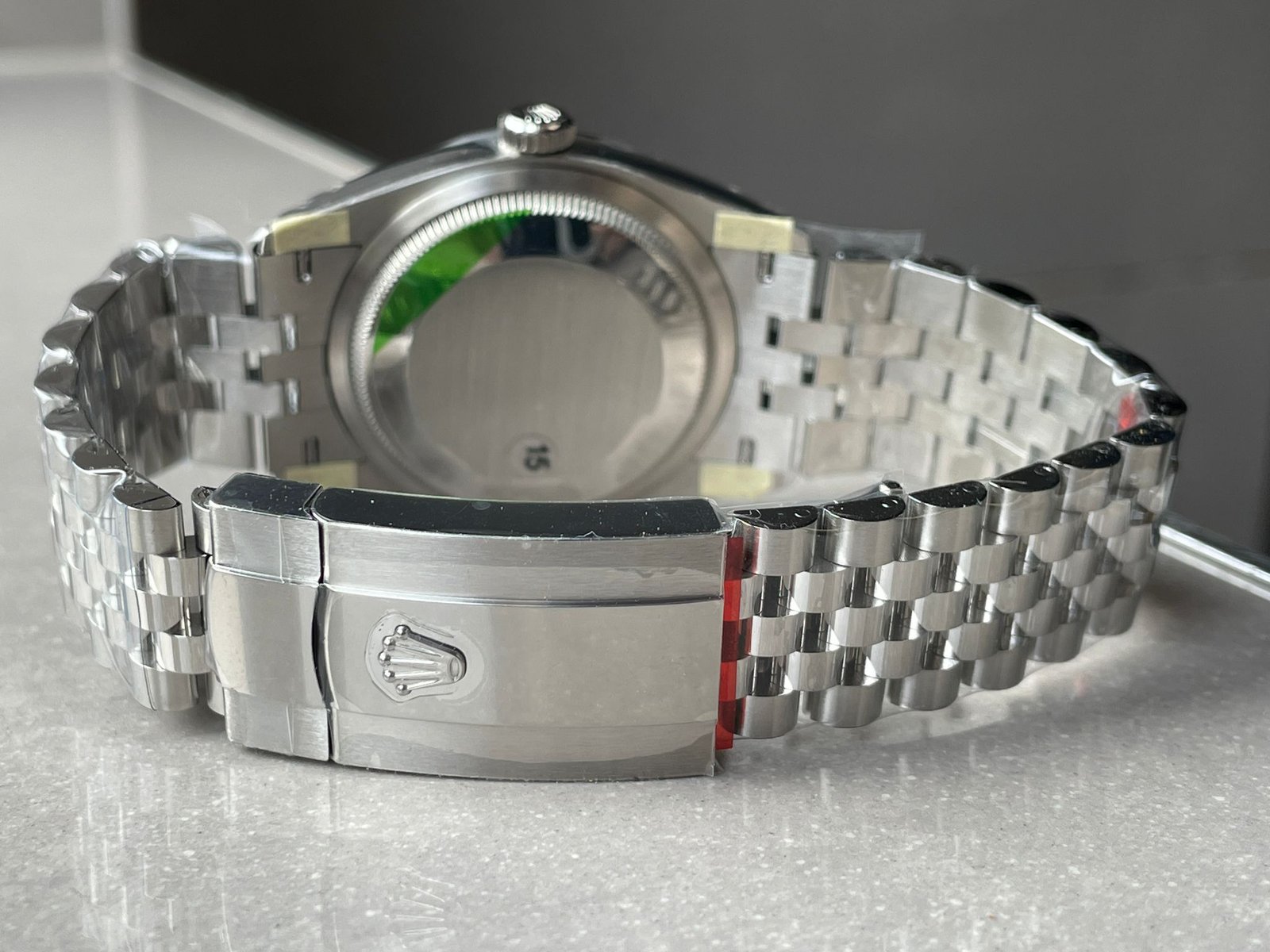 DateJust 36 SS 116234 VSF 1:1 Best Edition 904L Steel Blue Dial on Jubilee Bracelet VS3235 - Image 8
