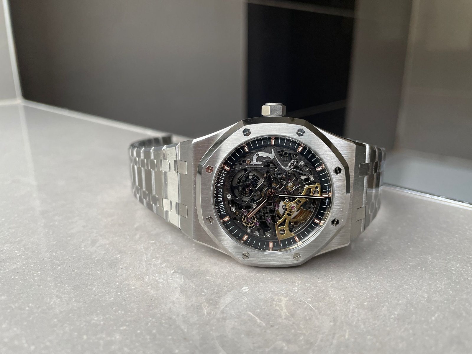 Royal Oak 41mm Openworked 15407 SS APSF 1:1 Best Edition on SS Bracelet A3132 - Image 7