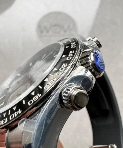 Daytona 126519 QF 1:1 Best Edition Black/Silver Dial on Oysterflex Strap SH4131 V5 - Image 2
