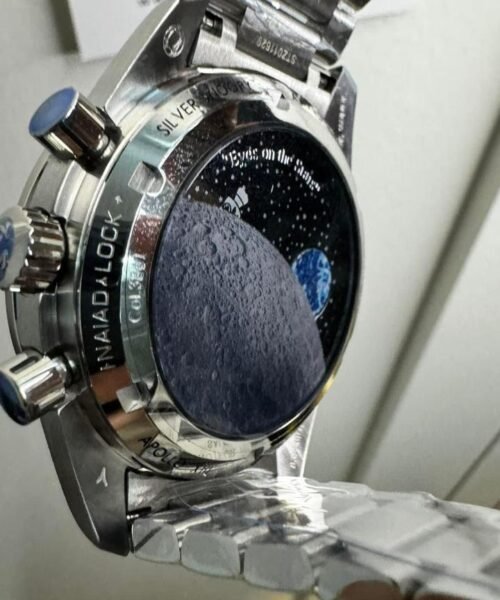 Speedmaster Professional "Silver Snoopy Award" 50th Anniversary N1F 1:1 Best Edition A3861 on Style01 Bracelet - Image 9