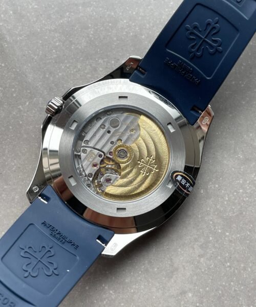 Aquanaut 5168G 42mm SS ZF 1:1 Best Edition Blue Dial on Blue Rubber Strap 324CS - Image 12