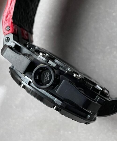 Royal Oak Offshore Survivor IPF 1:1 Limited Edition on Red Leather Strap A7750 - Image 12