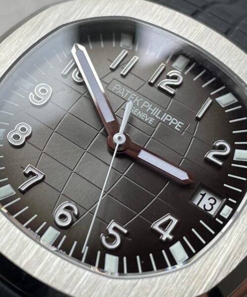 Aquanaut 5167 SS 3KF Best Edition Gray Dial on Black Rubber Strap A324 V2 - Image 5