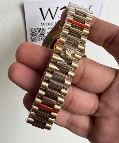 Qf V5 Day-Date 228238 40mm YG 904L Gold Gradient Dial Gain Weight 185g Day date - Image 8