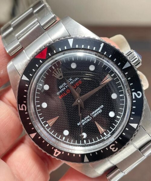 Vintage Milgauss 6541 PT Edition Black Dial on Rivet Bracelet - Image 4