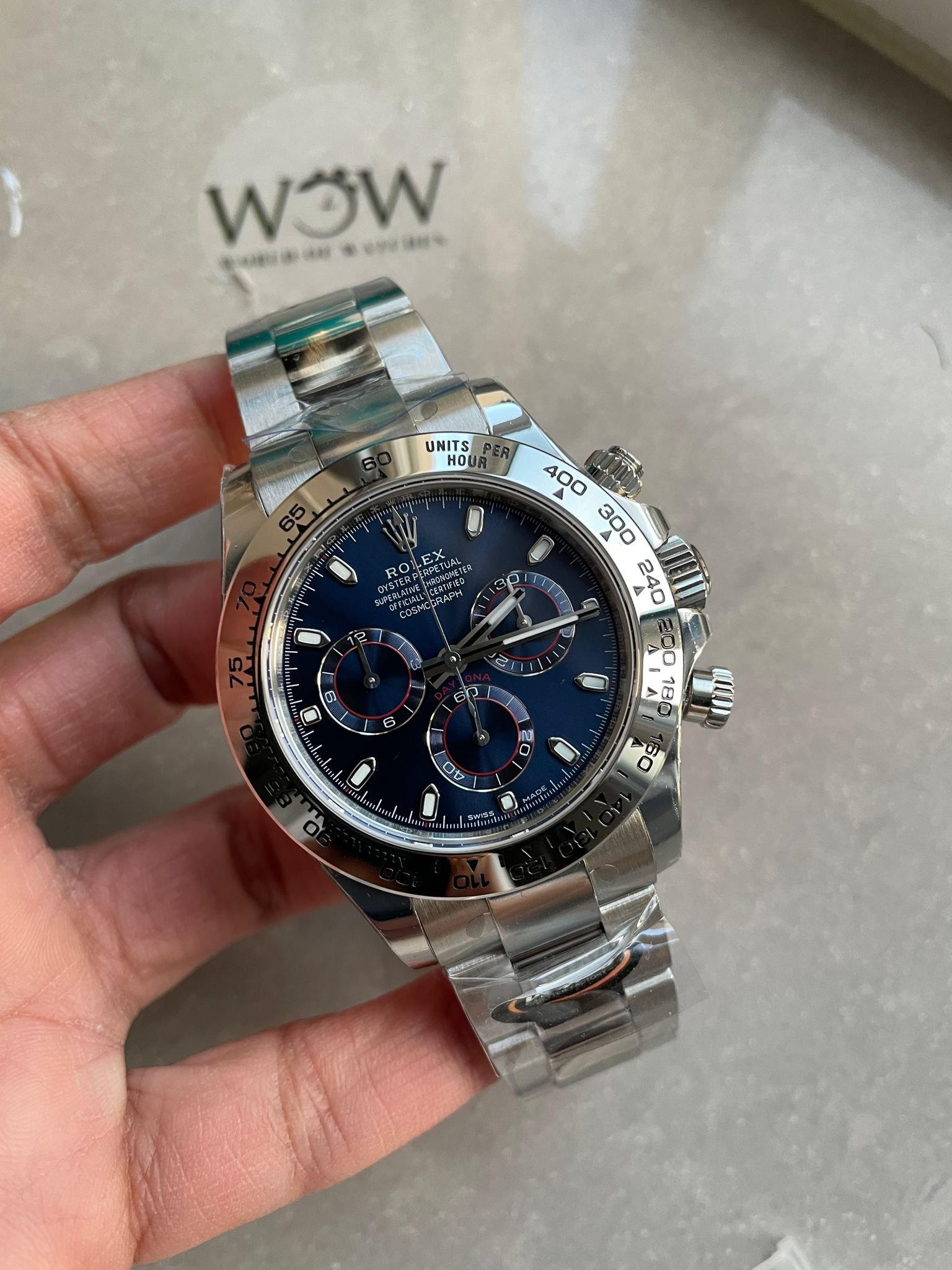 Daytona 116509 BTF Best Edition 904L SS Case and Bracelet Blue Dial SA4130