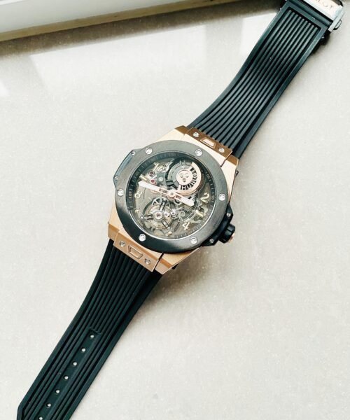 BIG BANG UNICO Big Bang 45 mm Black bezel Black rubber strap - Image 2