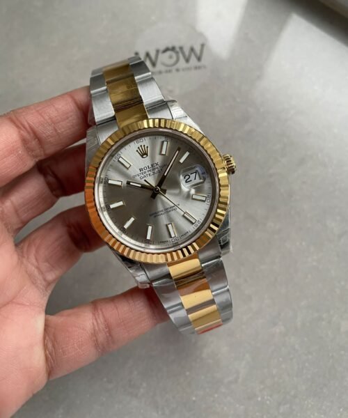 DateJust 41 126333 904L SS/YG VSF Best Edition Silver Dial on Oyster Bracelet VS3235 - Image 2