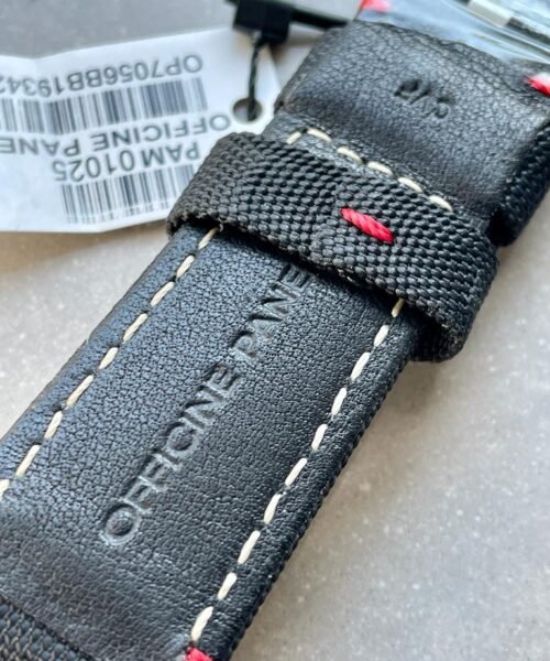 Luminor Marina 1950 ROMA Limited Textile Strap Black Dial - Image 12
