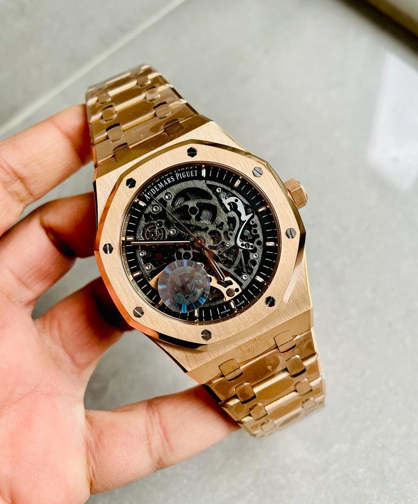 Royal Oak 41mm Openworked 15407 RG APSF 1:1 Best Edition on RG Bracelet A3132 - Image 2