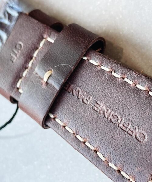 PAM968 V Bronzo VSF Best Edition Brown Ceramic Bezel and Dial on Brown Calfskin Strap P.9010 - Image 12