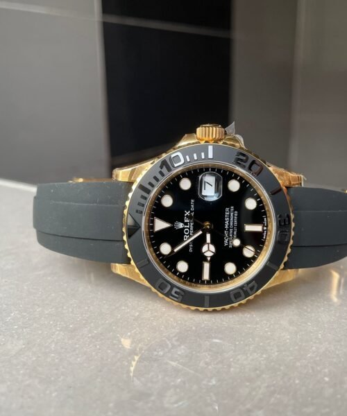 Yacht-Master 42mm 226658 VSF Best Edition 3D Black Ceramic Bezel on Black Rubber Strap VS3235 - Image 7