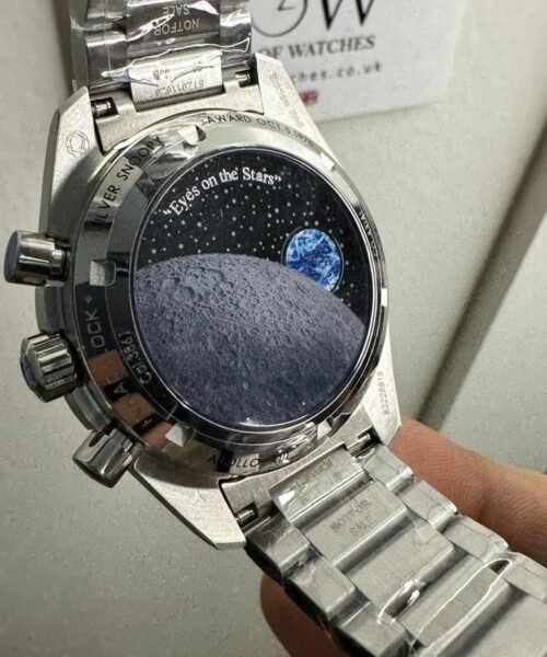 Speedmaster Professional "Silver Snoopy Award" 50th Anniversary N1F 1:1 Best Edition A3861 on Style01 Bracelet - Image 8