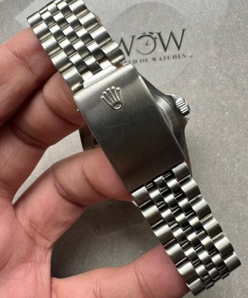 Vintage Submariner 40mm Date Kahanjar / Oman Black dial Jubilee strap Custom made A2824 - Image 11