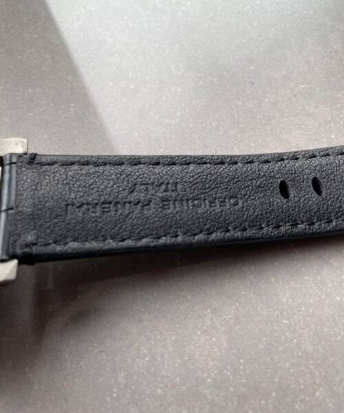 Luminor GMT "Luna Rossa" PAM01096 TI Black Dial Stick on Leather Strap VSF P9010 pam1096 - Image 16