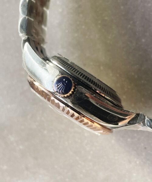 Datejust 28mm 904L RG/SS Champagne Dial on RG/SS Jubliee Bracelet A2671 - Image 7