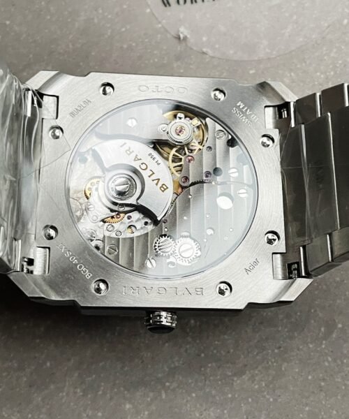 Octo Finissimo 40 mm BVF Blue dial on 316L stainless steel strap 2824 - Image 10