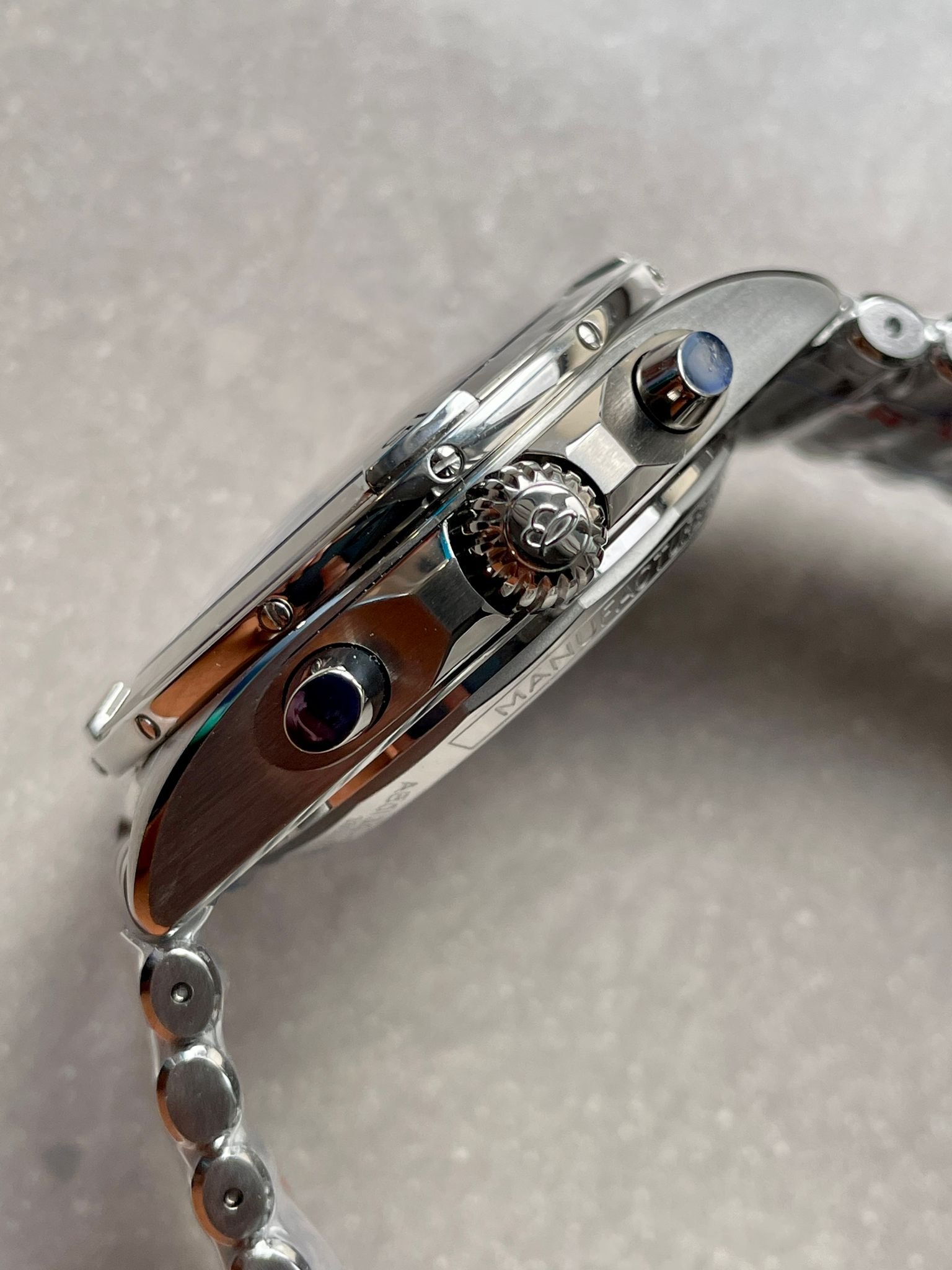 Chronomat SS Copper dial Two Tone Bracelet Watch GF Factory 7750 movement - Image 11