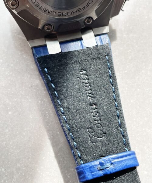 Royal Oak Offshore Rubens Barrichello Ii 26078PO Blue Dial Blue leather Strap - Image 19