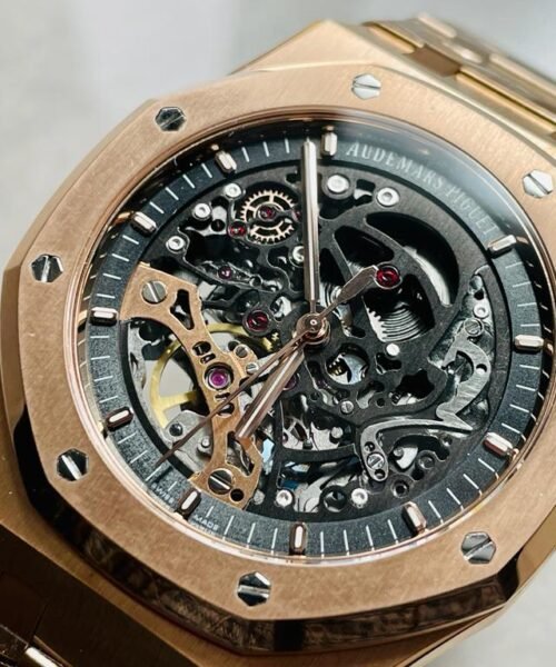 Royal Oak 41mm Openworked 15407 RG APSF 1:1 Best Edition on RG Bracelet A3132 - Image 5