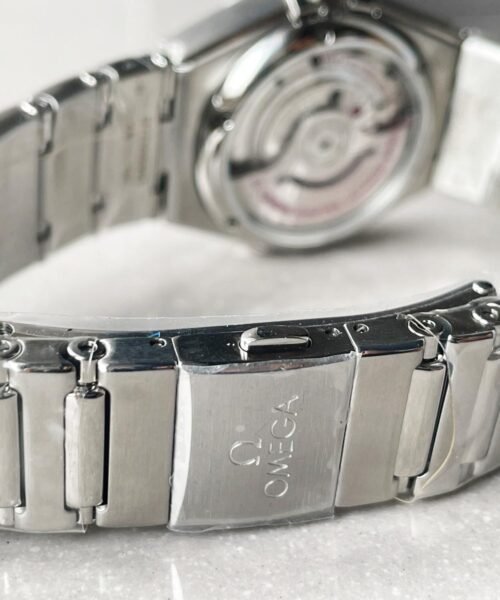 Constellation Co‑Axial Master 29 mm Silver dial White dial on Diamond bezel - Image 10