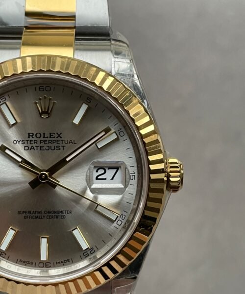 DateJust 41 126333 904L SS/YG VSF Best Edition Silver Dial on Oyster Bracelet VS3235 - Image 8