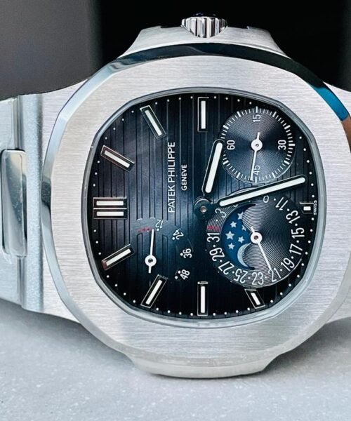 Nautilus 5712 SS PPF Best Edition Blue Dial on SS Bracelet A240 V2 - Image 2