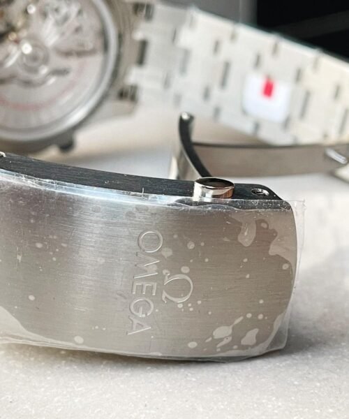 Seamaster 300M Chrono SS OMF 1:1 Best Edition Grey Dial on SS Bracelet A9900 - Image 13