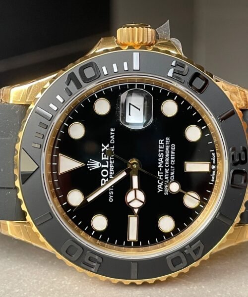 Yacht-Master 42mm 226658 VSF Best Edition 3D Black Ceramic Bezel on Black Rubber Strap VS3235 - Image 6