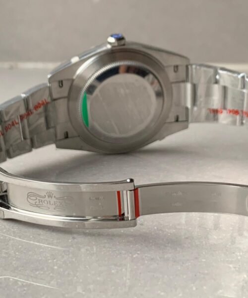 OYSTER PERPETUAL EW FACTORY SILVER DIAL 41MM Asian 3230 automatic movement - Image 4