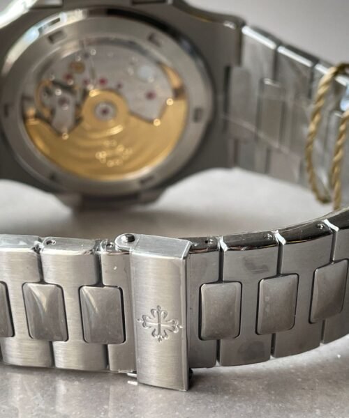 Nautilus 5711/1A PPF 1:1 Best Edition Green Textured Dial T Diamonds Bezel on SS Bracelet 324CS V4 - Image 17