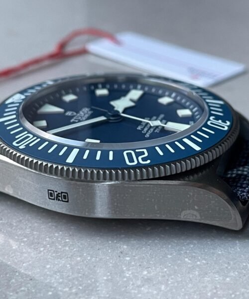 Pelagos M25707B/23-0001 Ti M+F FXD 1:1 V4 Best Edition Blue dial Blue Ceramic Bezel on Nylon Strap Miyato 8N-24 - Image 10