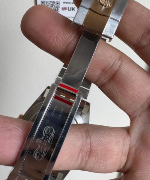 Datejust 41mm 126334 "Wimbledon" 904L RG Fluted Bezel Slate Dial on SS and RG Jubilee Bracelet Clean VR3235 - Image 11