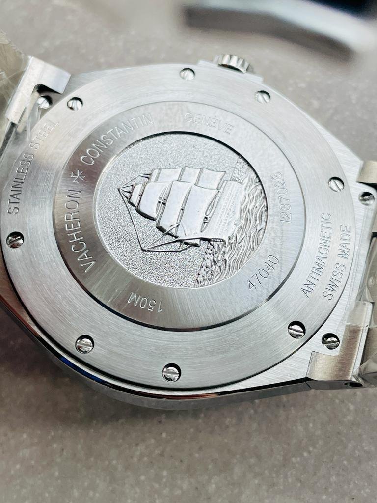 Overseas 47040 SS PPF 1:1 Best Edition White dial on SS Bracelet A1226 - Image 11