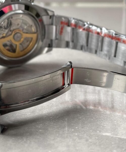 Daytona 116506 904L SS Ice Blue Dial with open Back on SS Bracelet QF V2 Asia 4130 - Image 14