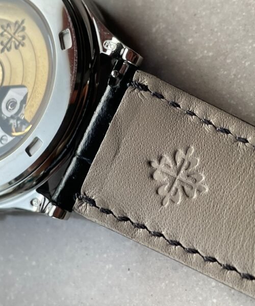 Calatrava ZF 5298p Date Sweep Seconds in Diamond Bezel Black Dial ZF factory - Image 13