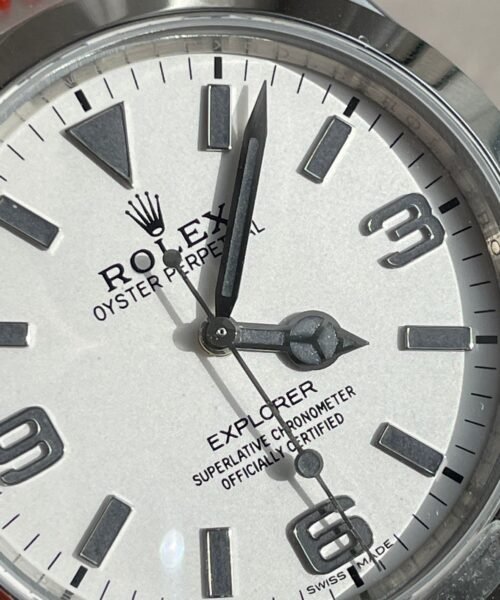 Explorer 124270 36mm 904L Steel JDF 1:1 Best Edition White Dial on SS Bracelet VR3230 - Image 3