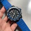 Endurance pro OGF 44mm Black dial Blue Rubber Strap quartz movement
